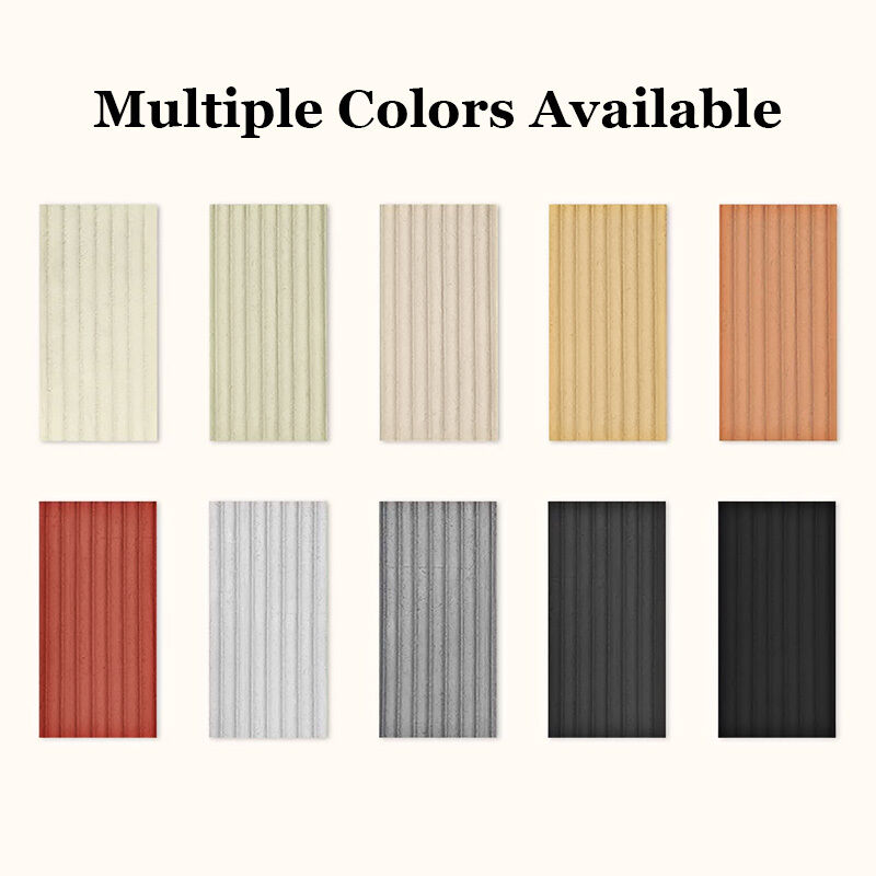Water Ripple Soft Stone MCM Flexible Wall Panel 3D Wave Texture Eco For Curved Wall