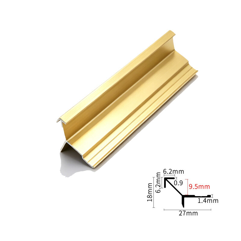 Sharp External Corner Decorative Metal Trims Waterproof Rustproof Stainless Steel Wall Protector