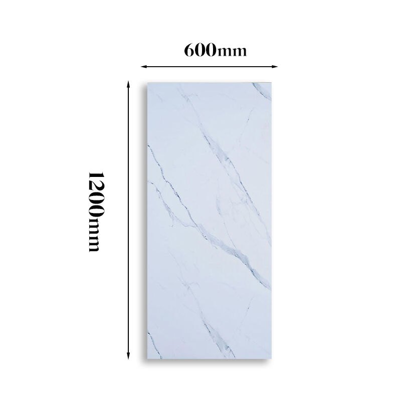 Modern SPC Wall Panel Stone Plastic Composite Cladding Mildew Proof Kitchen Bathroom