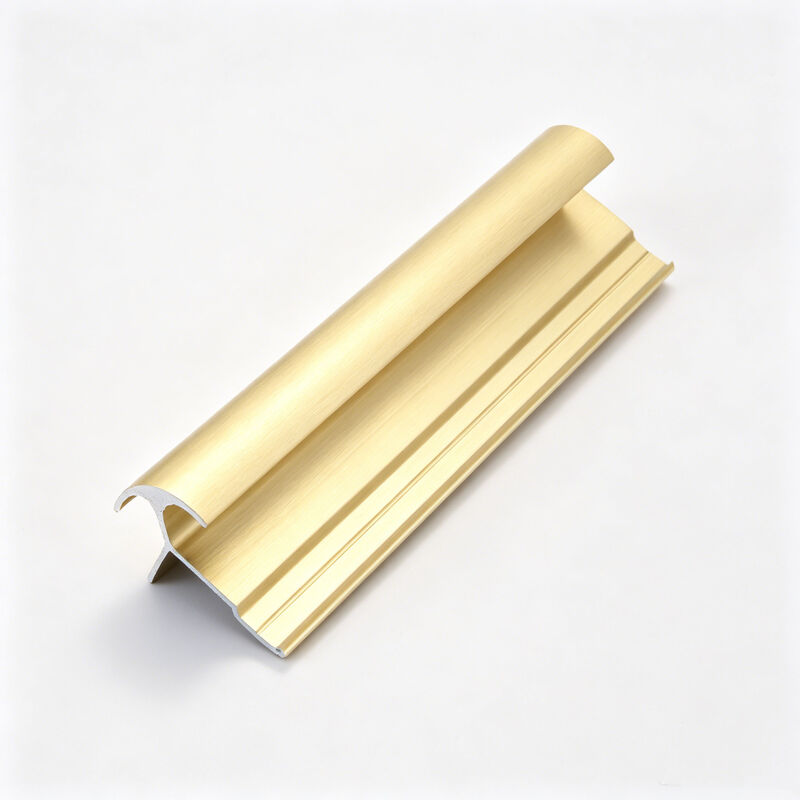 Round External Corner Trim Durable Decorative Aluminium Strip Home Renovation Wall Accessory Molding