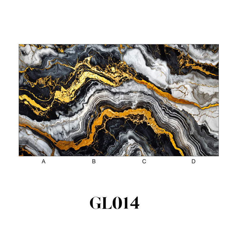 Zero Formaldehyde UV Marble Sheet Anti Mold Durable Wall Panel for Feature Walls