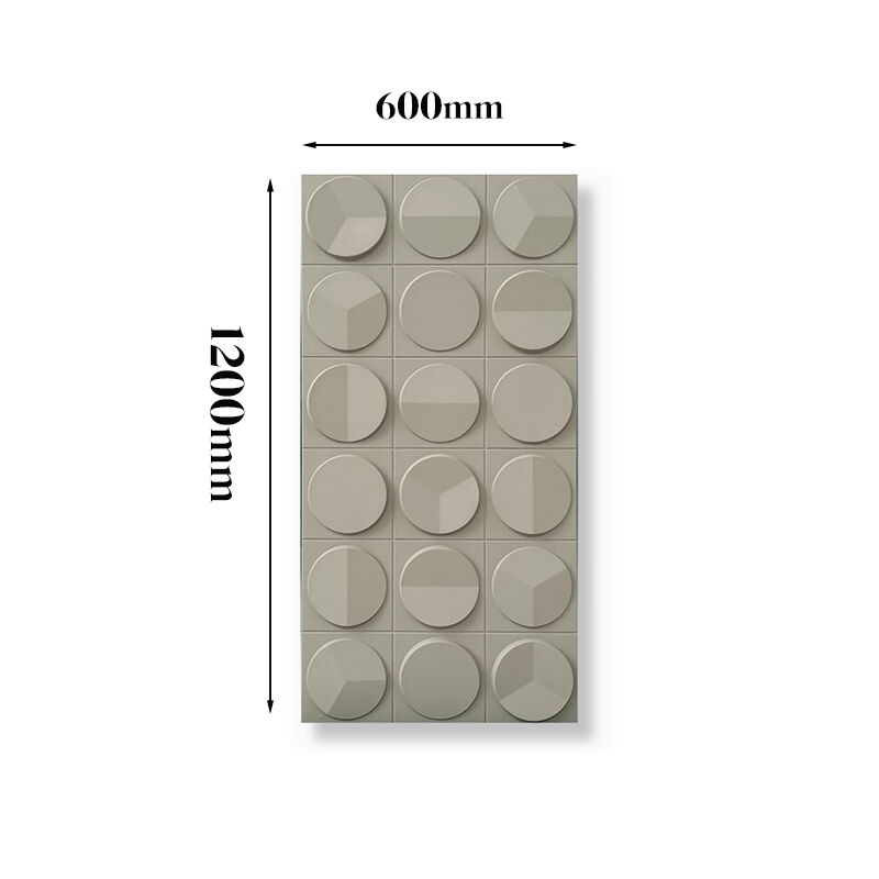 Clock Brick Foam Board PU Wall Panel Lightweight New Materials Texture For TV Background
