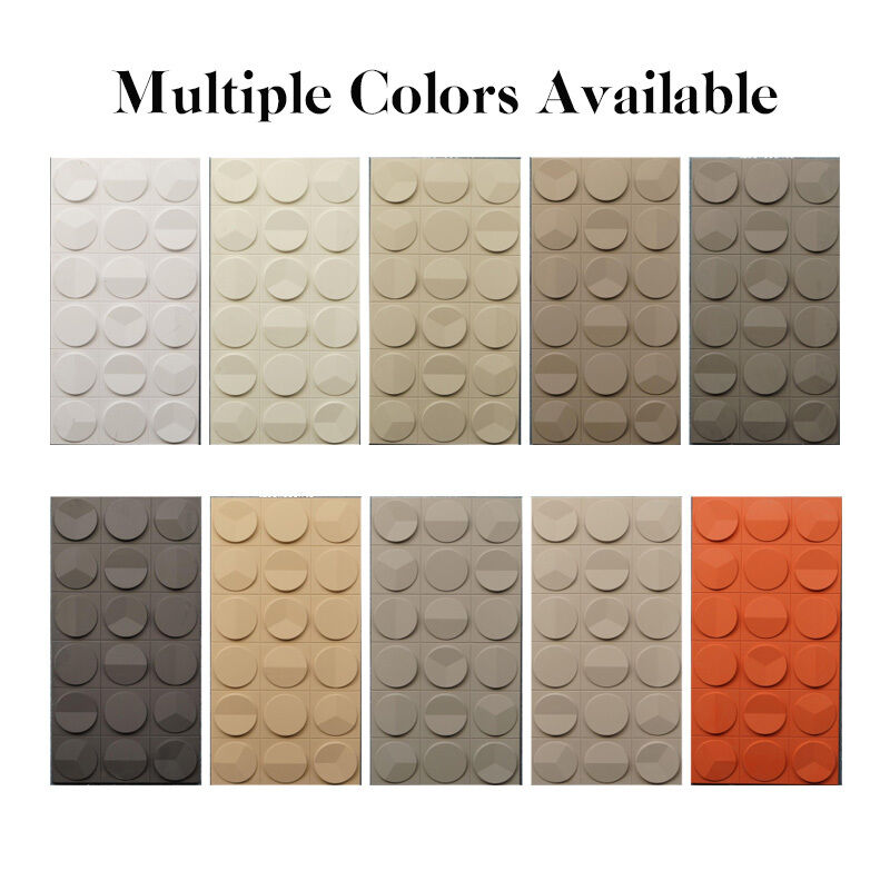 Clock Brick Foam Board PU Wall Panel Lightweight New Materials Texture For TV Background