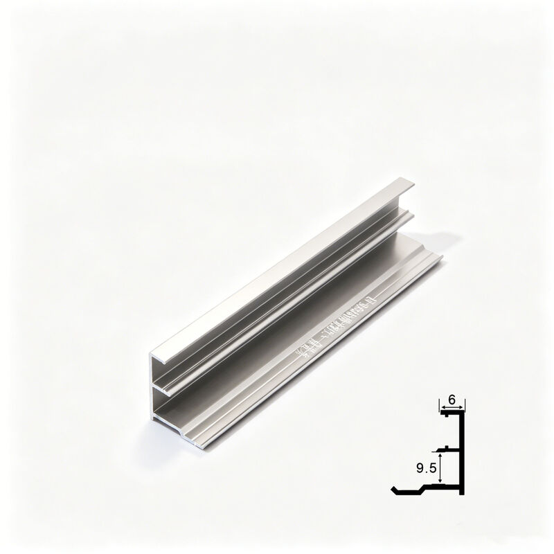 Flame Retardant Aluminium Alloy Decorative Metal Trims Side Light Edge Profile Easy DIY Interior Decor