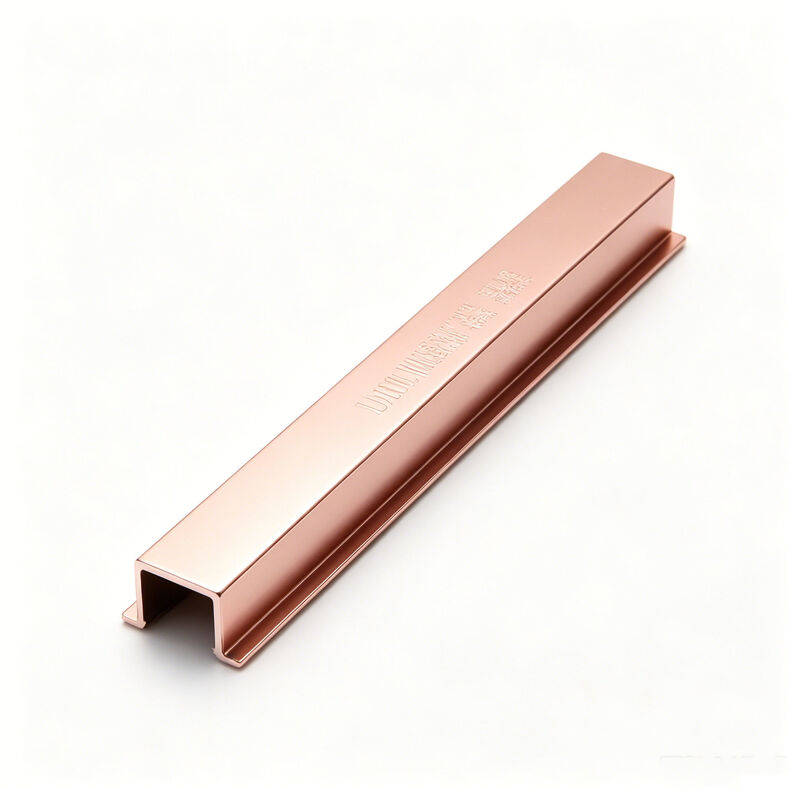 Universal Decorative Metal Trims Aluminium Alloy LED Light Strip Fireproof Molding Easy Cut Install Panel