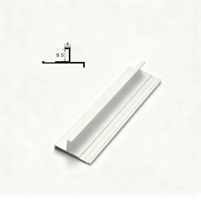 Recyclable Eco Friendly Aluminium Decorative Trim External Corner Office Wall Profile Strip Edge Molding