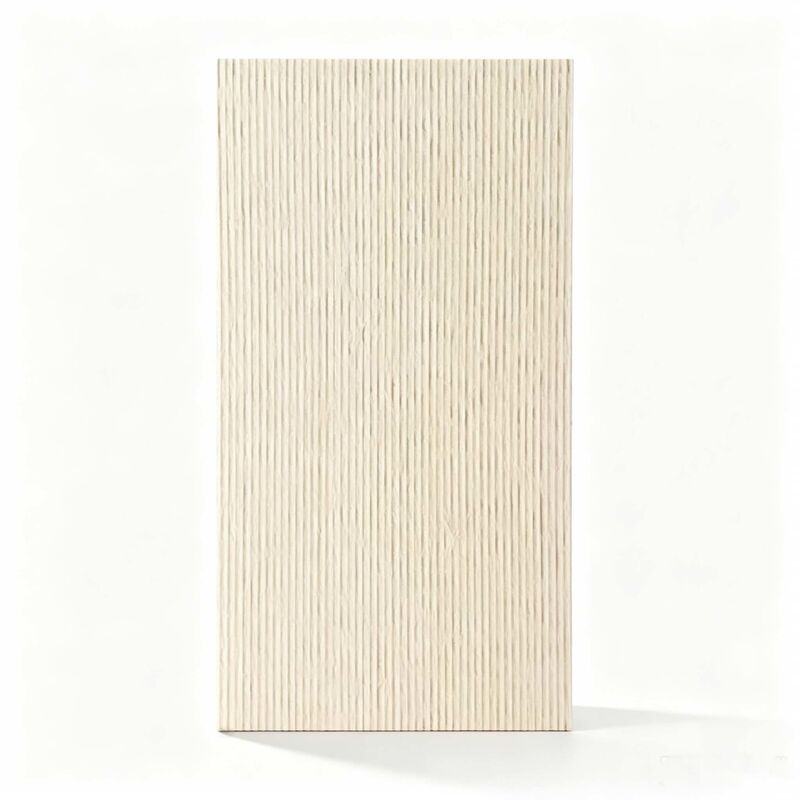 Ultra Light Flexible Stone Wall Panel Simulated Fabric Pattern Cladding For Wall Refurbishment